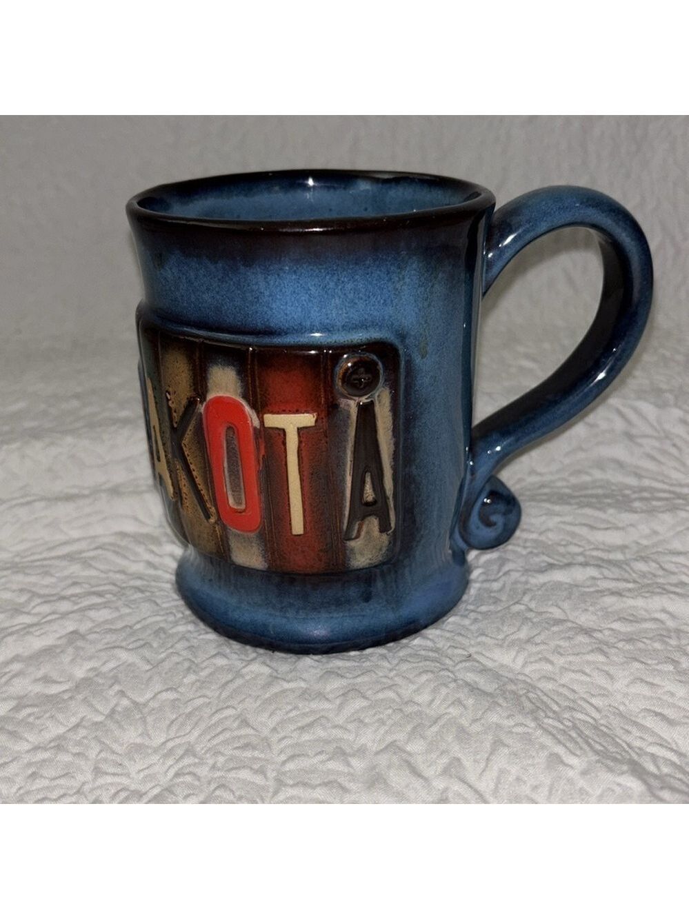 North Dakota License Plate Mug - Picture 4 of 8